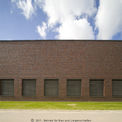 Typische Klinkerfassade: Hier die Südseite des Stallgebäudes. © 2011 Betrieb für Bau und Liegenschaften Mecklenburg-Vorpommern