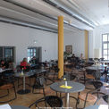 Blick in die Cafeteria vor der Umgestaltung © 2013 Walther   Partner  Neustrelitz