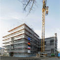Ansicht von der Hofseite  wo sich der zukünftige Haupteingang befinden wird. © 2014 Betrieb für Bau und Liegenschaften Mecklenburg-Vorpommern