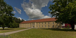 Ansicht des sanierten Verwaltungsgebäudes. © 2014 Betrieb für Bau und Liegenschaften Mecklenburg-Vorpommern