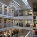 4 von insgesamt 5 Gruppenkabinen befinden sich im 3. und 4. Obergeschoss der Bibliothek © 2016 Betrieb für Bau und Liegenschaften Mecklenburg-Vorpommern