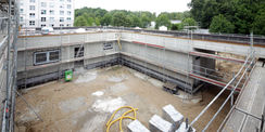 Neubau eines Wirtschaftsgebäudes mit Mannschaftsheim  Ernst-Moritz-Arndt-Kaserne © 2017 Betrieb für Bau und Liegenschaften Mecklenburg-Vorpommern