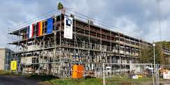 Neubau eines Sanitätsversorgungszentrum in der Ernst-Moritz-Arndt-Kaserne Hagenow © 2017 Betrieb für Bau und Liegenschaften Mecklenburg-Vorpommern