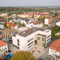 Horizont  Stadtbild und Labor- und Seminargebäude - Luftbild vom 17. Oktober 2017. © 2017 Betrieb für Bau und Liegenschaften Mecklenburg-Vorpommern