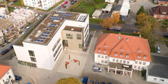 Blick auf den Campus - Luftbild vom 17. Oktober 2017. © 2017 Betrieb für Bau und Liegenschaften Mecklenburg-Vorpommern