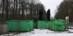 Wird am 30. April 2019 abgeschaltet - Anlage zur Aufbereitung und Reinigung des Grundwassers auf der ehemaligen WGT-Liegenschaft der Garnison Schwerin-Stern Buchholz. © 2016 Betrieb für Bau und Liegenschaften Mecklenburg-Vorpommern