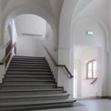 hier geht es ins Obergeschoss © 2020 milatz.schmidt architekten gmbh  Neubrandenburg