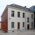Blick auf die rückseitige Putzfassade des Haus 1 © 2020 milatz.schmidt architekten gmbh  Neubrandenburg