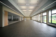 Im großen Saal: hier wird die Mannschaft versorgt. © 2009 Betrieb für Bau und Liegenschaften Mecklenburg-Vorpommern
