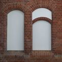 Sanierte historische Innenwand im Erdgeschoss © 2018 Betrieb für Bau und Liegenschaften Mecklenburg-Vorpommern