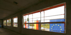 Flagge zeigen - Mittel der EU  des Bundes und des Landes setzt der BBL M-V um. © 2019 Betrieb für Bau und Liegenschaften Mecklenburg-Vorpommern