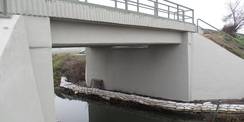 02.12.2020 - Erstklassig! Die Brücke über die Recknitz ist saniert. Die Züge können hier jetzt ohne Beschränkung der Geschwindigkeit fahren. © 2021 SBL Rostock
