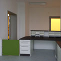 der Anmeldebereich des Sanitätsversorgungszentrums im Gebäude 2 © 2020 Bernhardt + Bergemann und Beckmann Partner mbB