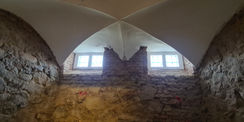 Gewölbedecke im Untergeschoss © 2021 SBL Neubrandenburg