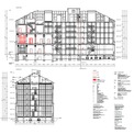 Längsschnitt und Querschnitt Magazin   - AFU-Planung von 2018 © 2018 Architekturbüro Fred Kurt Lesche