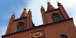 Ansicht der zwei Türme © 2023 SBL Schwerin