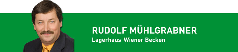 Rudolf Mühlgrabner, Spartenleiter, Lagerhaus Wiener Becken Rudolf Mühlgrabner, Spartenleiter, Lagerhaus Wiener Becken