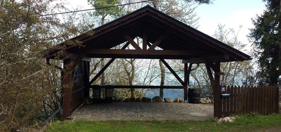 Doppelcarport Flachdach Type Adb Mit Alu Dachplatten Lagerhaus
