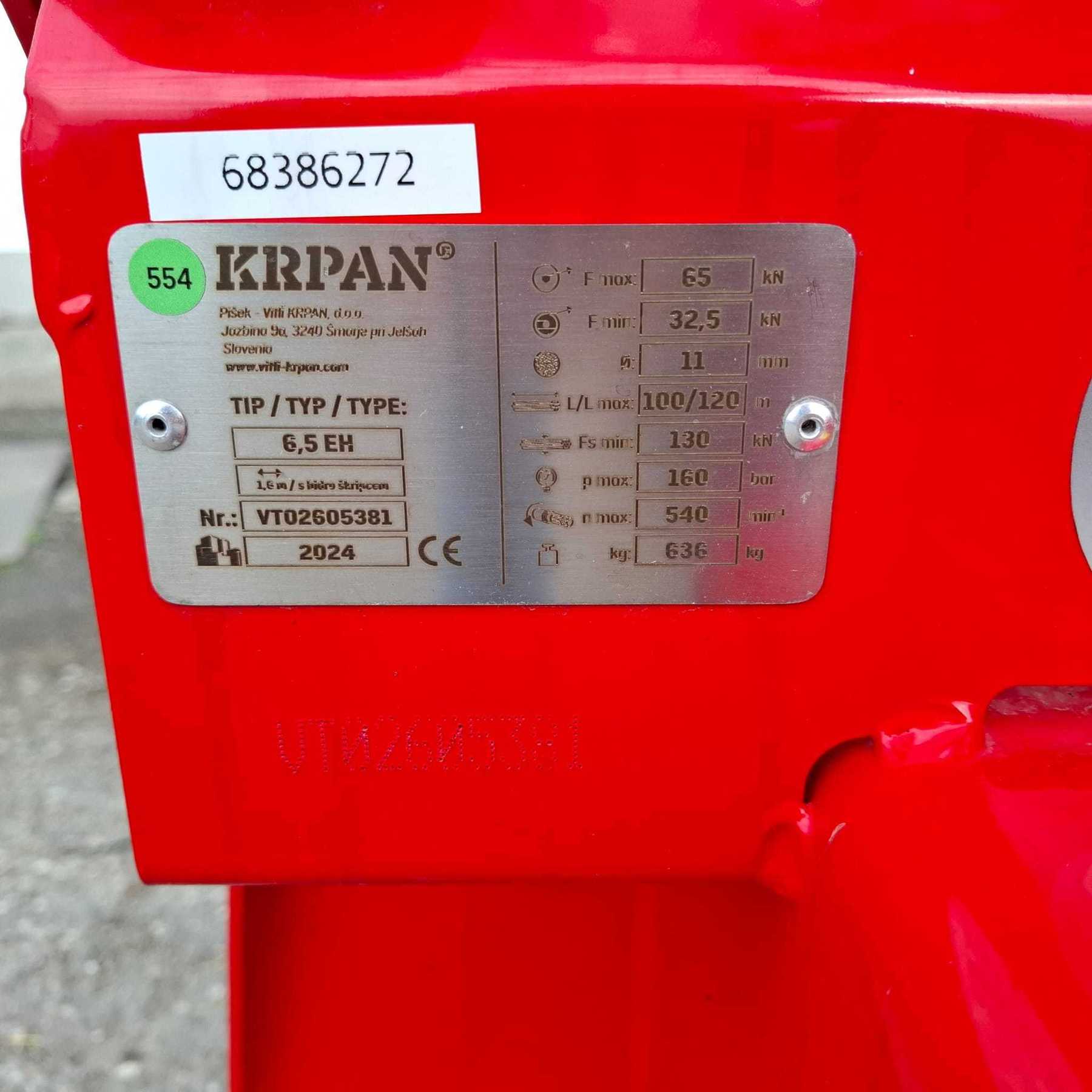 Krpan 6.5EH Seilwinde 6817951550056 © GM Bilder