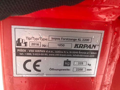 Krpan Forstzange KL2200 693717825691442 © GM Bilder