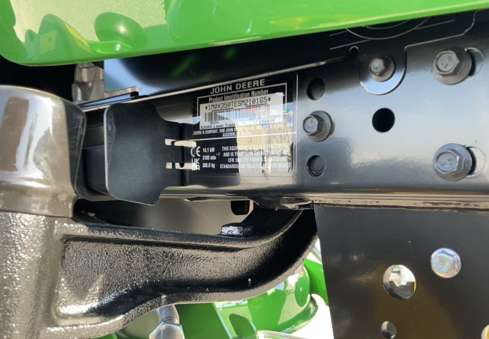 John Deere X350 R 1908128613 © GM Bilder