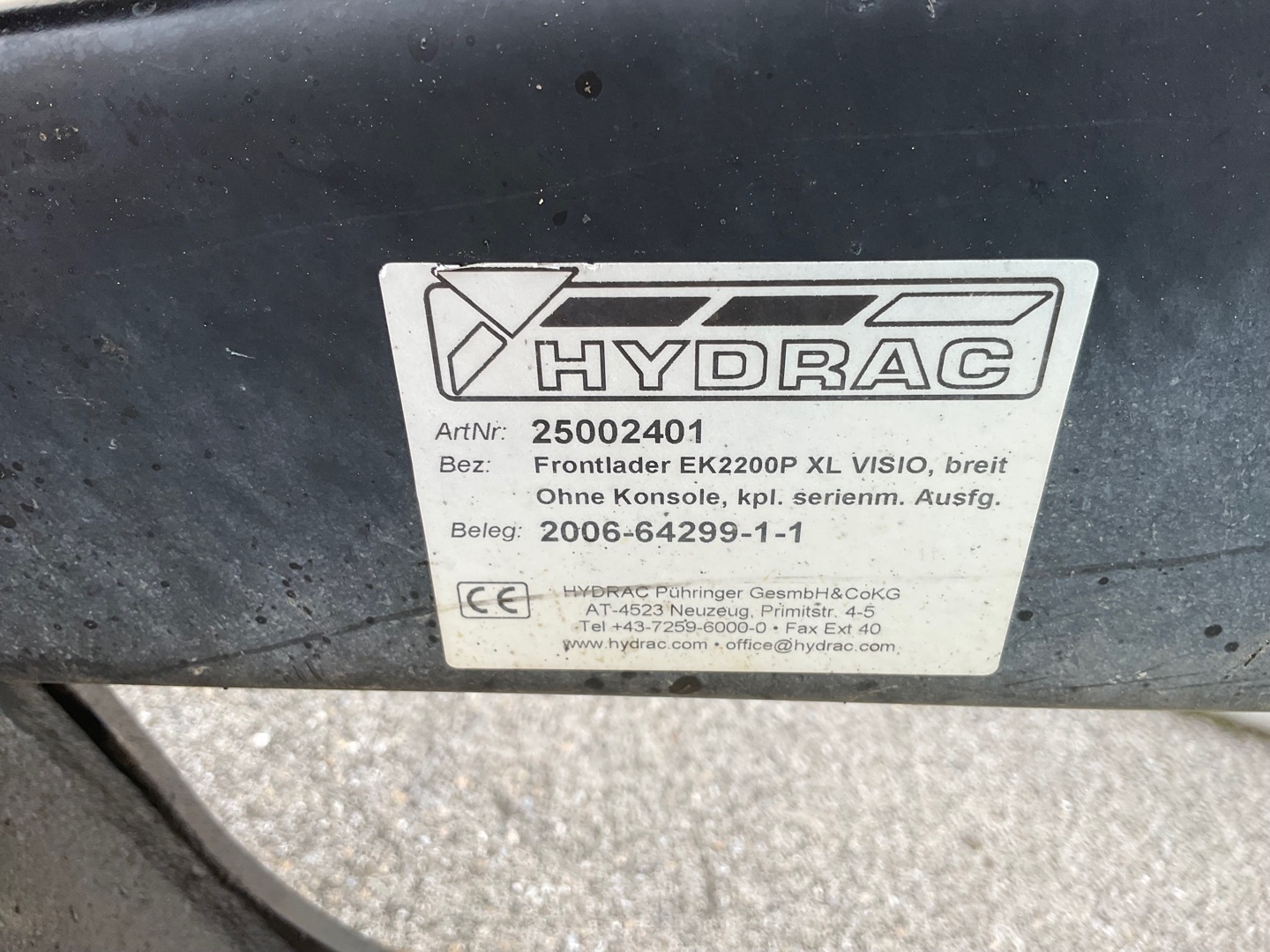Hydrac EK 2200 P XL 662392444349 © GM Bilder