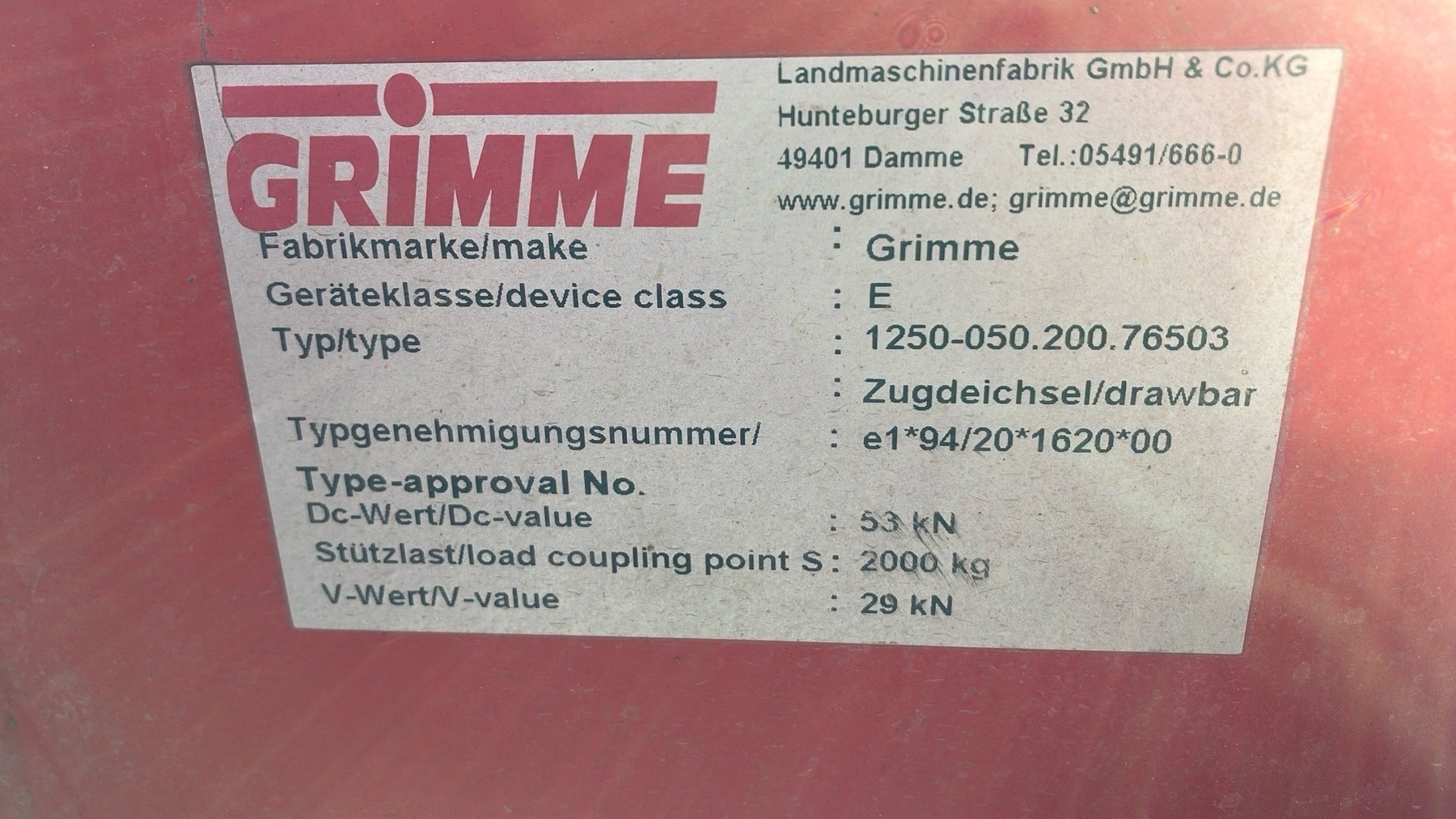 Grimme SE 75 /55 6592955462912 © GM Bilder
