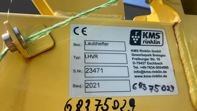 Diverse KMS Rinklin Laubhefter DL 3000 H Vario 66170486914920710568358 © GM Bilder