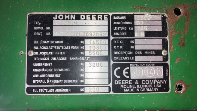 John Deere 2256 HillMaster 664781539106971735 © GM Bilder