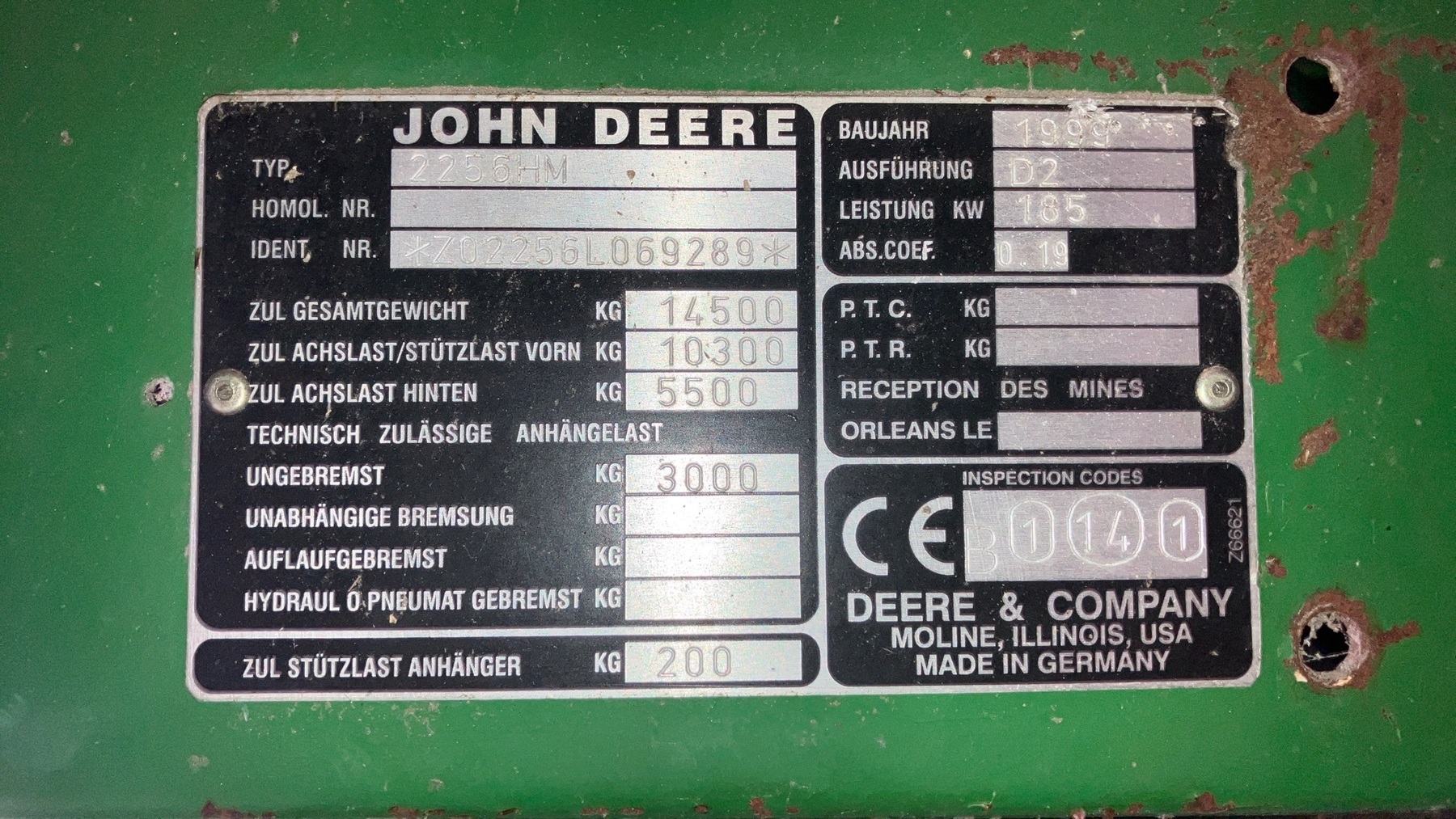 John Deere 2256 HillMaster 664781539106971735 © GM Bilder