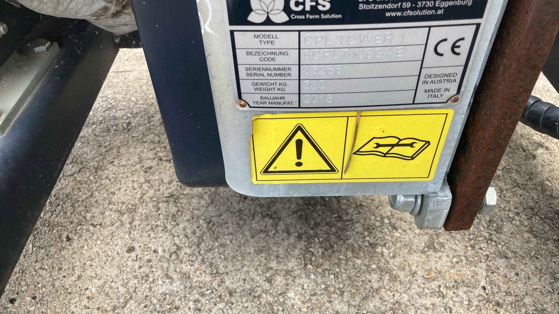 CFS Laubschneider Überzeile 175 / 75 66654411138108 © GM Bilder