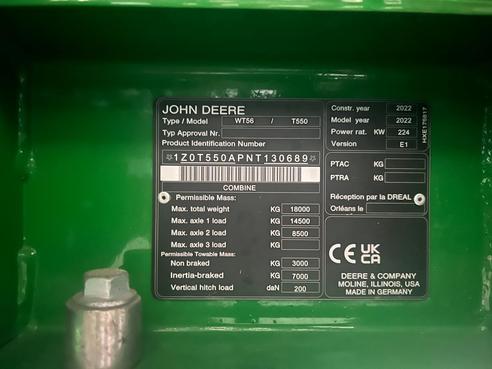 John Deere T550 670762467163870291119 © GM Bilder