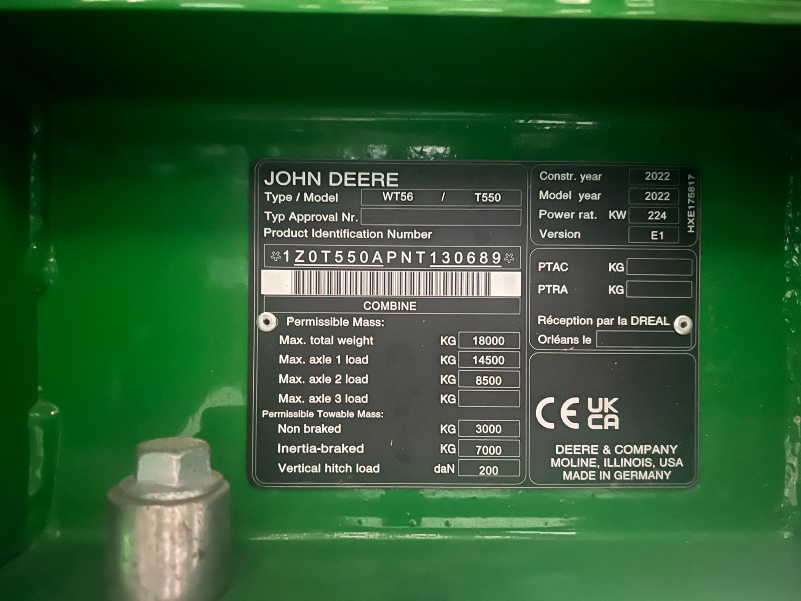 John Deere T550 670762467163870291119 © GM Bilder