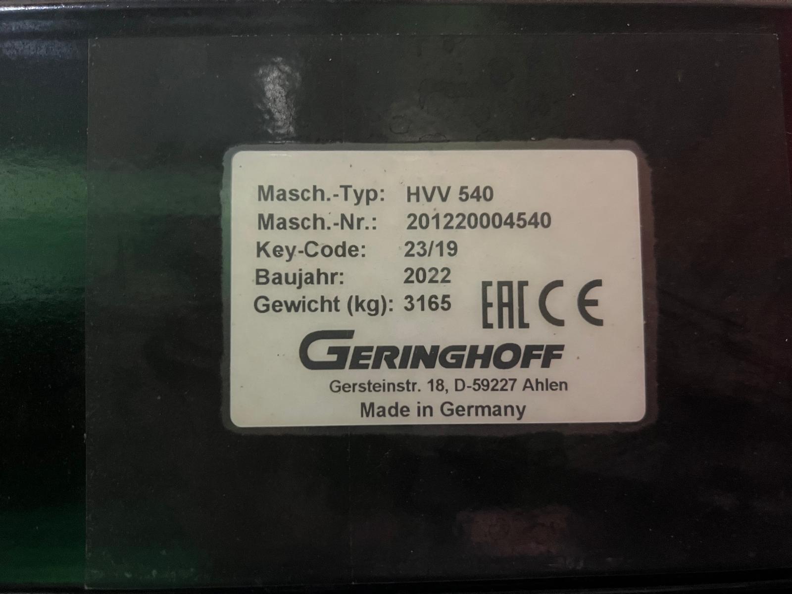Geringhoff HVV 540 6758004324283429 © GM Bilder