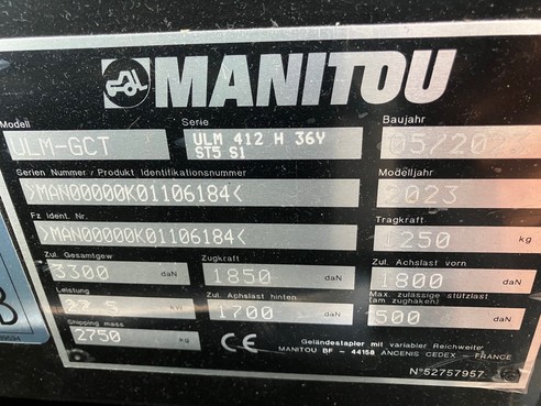 Manitou ULM 412 H 6778722348231512 © GM Bilder
