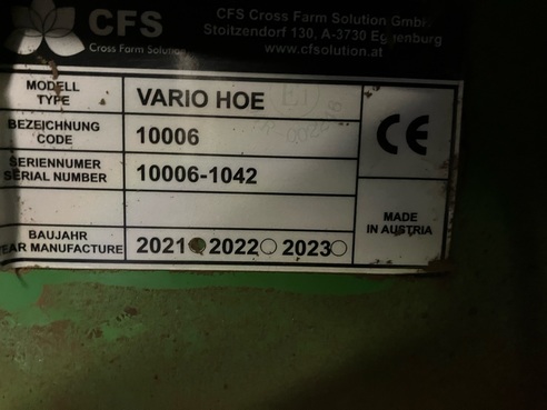 CFS VarioHoe 67905780121376012 © GM Bilder