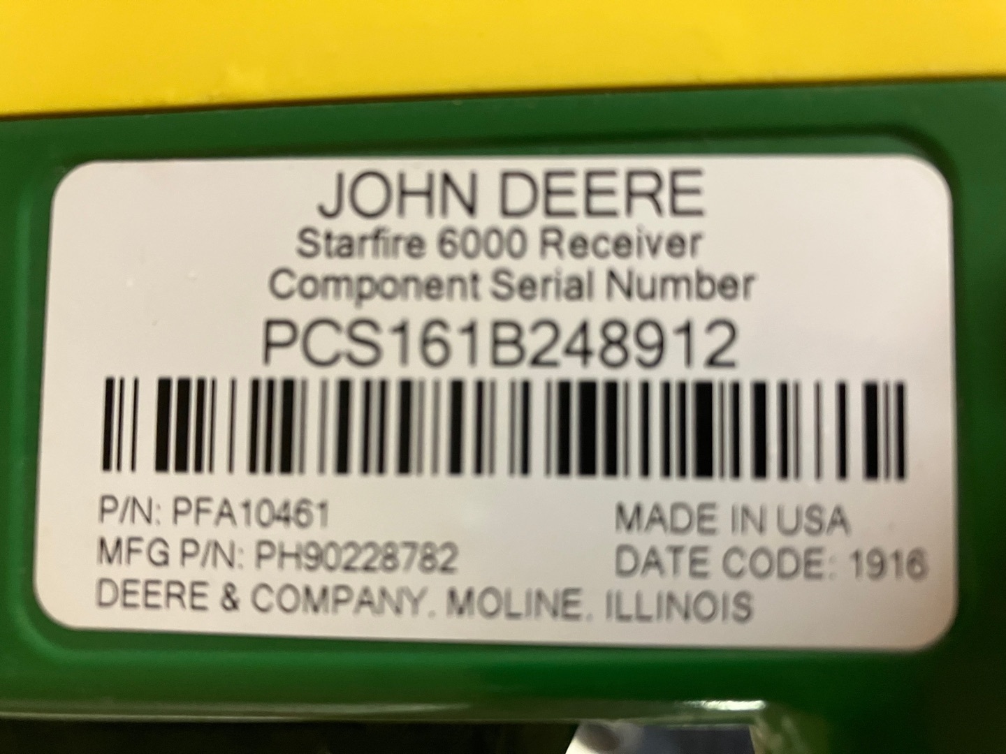 John Deere STAR FIRE 6000 SF1 6895123722673422 © GM Bilder