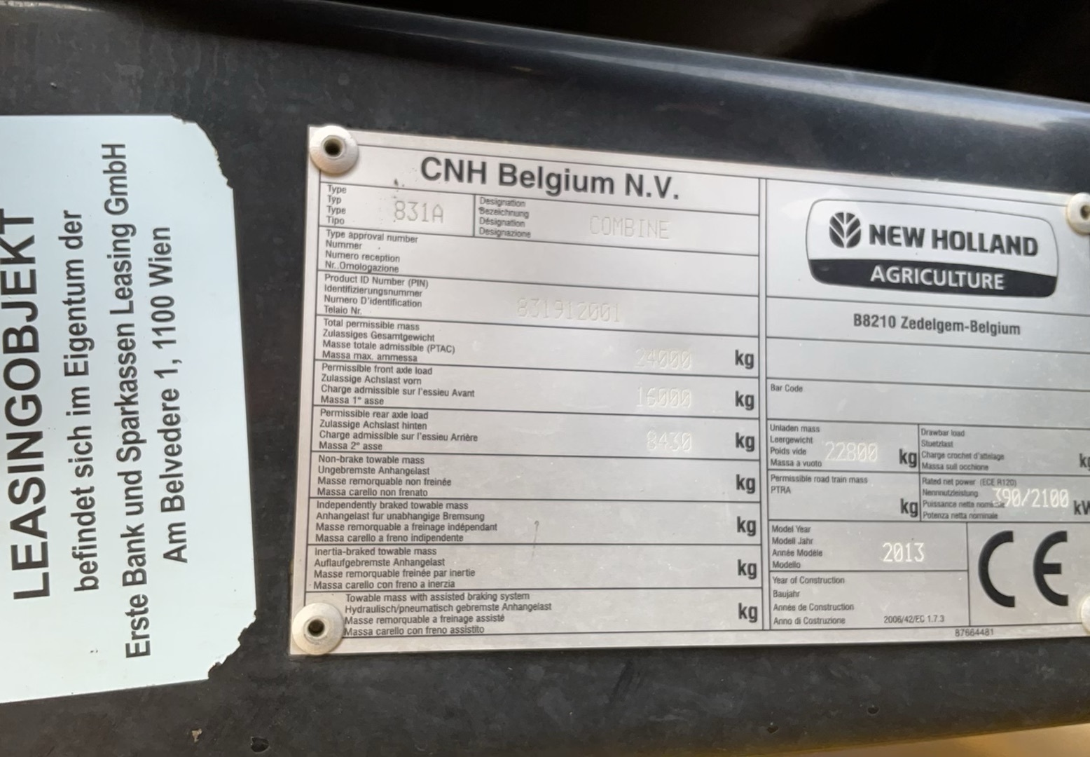 NEW HOLLAND CR9090 6916992244840213224717 © GM Bilder