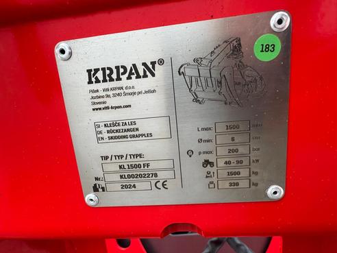 Krpan KL 1500 FF Holzzange 67109920208516508314 © GM Bilder