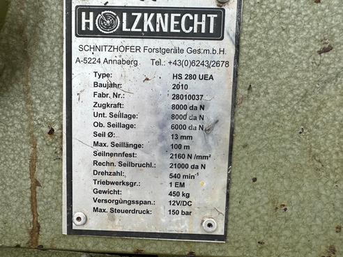 Holzknecht HS 280 UEA 671698373950439 © GM Bilder
