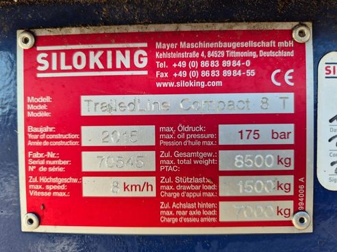 Siloking Compact 8T Trailedline  672105222833718019 © GM Bilder