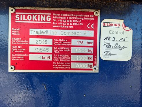 Siloking Compact 8T Trailedline  67210522283371804 © GM Bilder