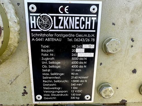Holzknecht Seilwinde HS 260 UEB 67939243906916510 © GM Bilder