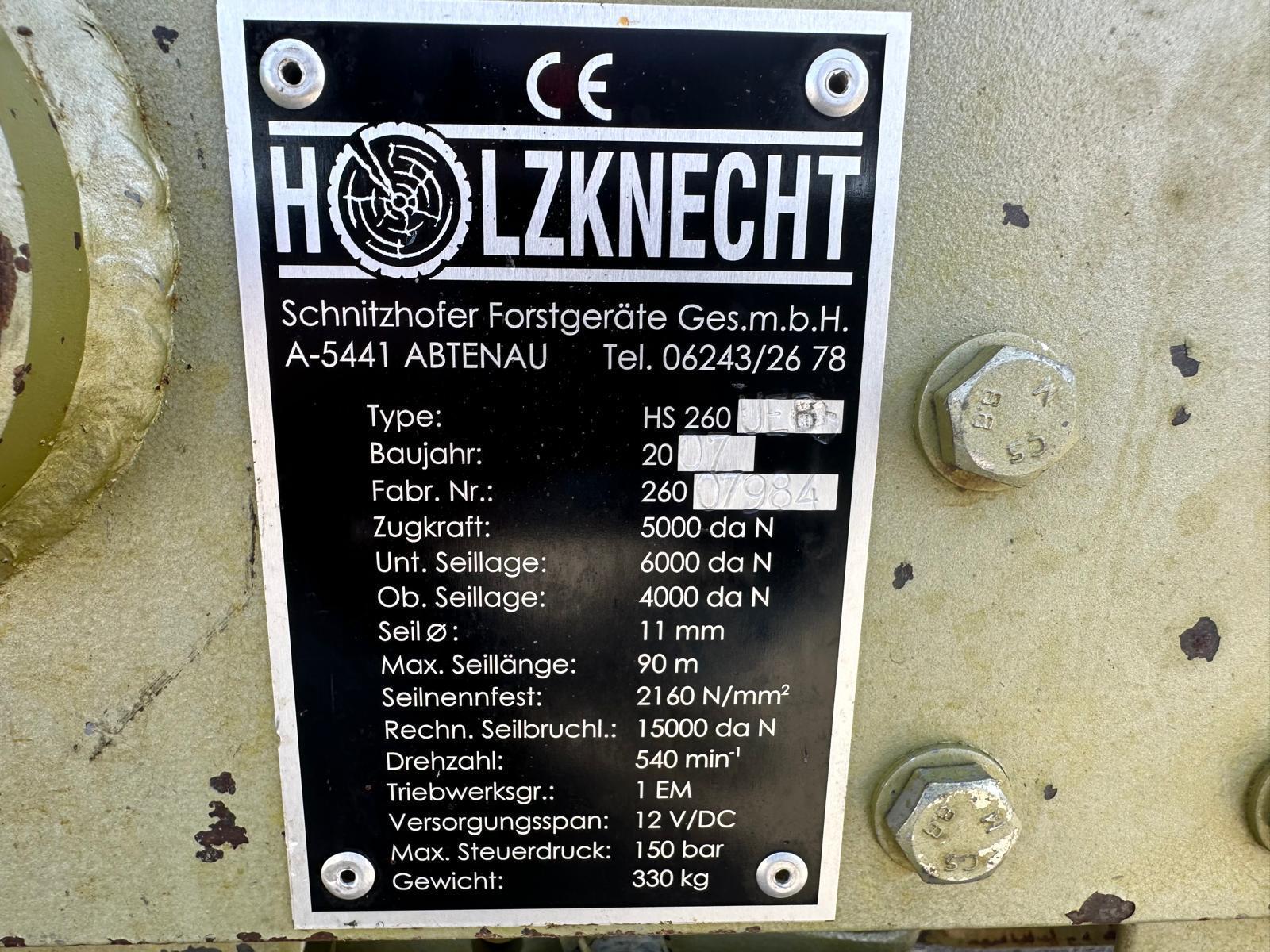Holzknecht Seilwinde HS 260 UEB 67939243906916510 © GM Bilder