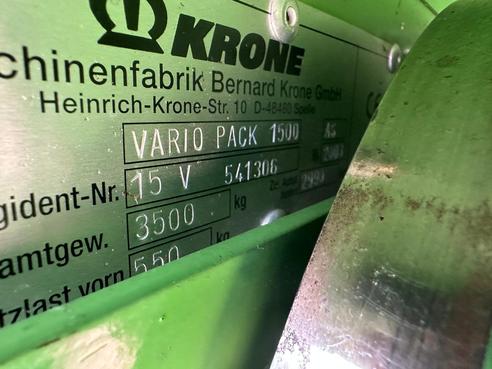 Krone Krone Kombi Presse Vario Pack 1500 6822110735990121 © GM Bilder