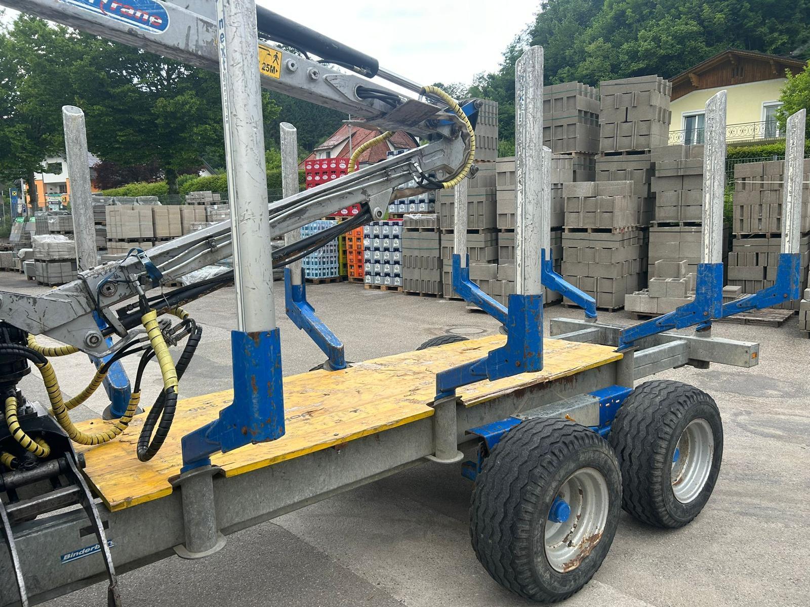 BINDERBERGER Rückewagen RW11 Kran FK6300 683427183245899 © GM Bilder