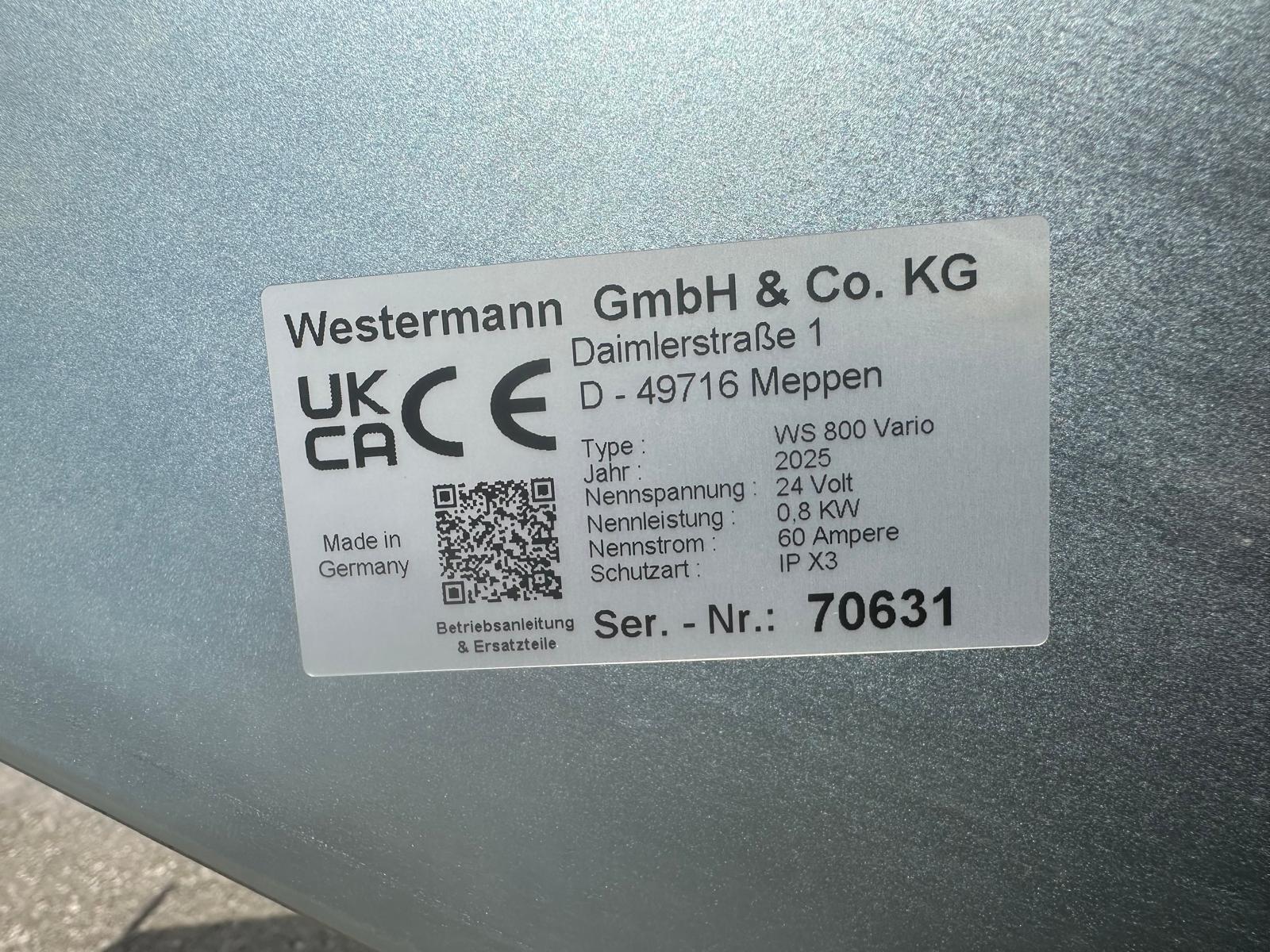 WESTERMANN WS 800 Vario Kotschieber/Spaltenschieber 68756218478603279 © GM Bilder