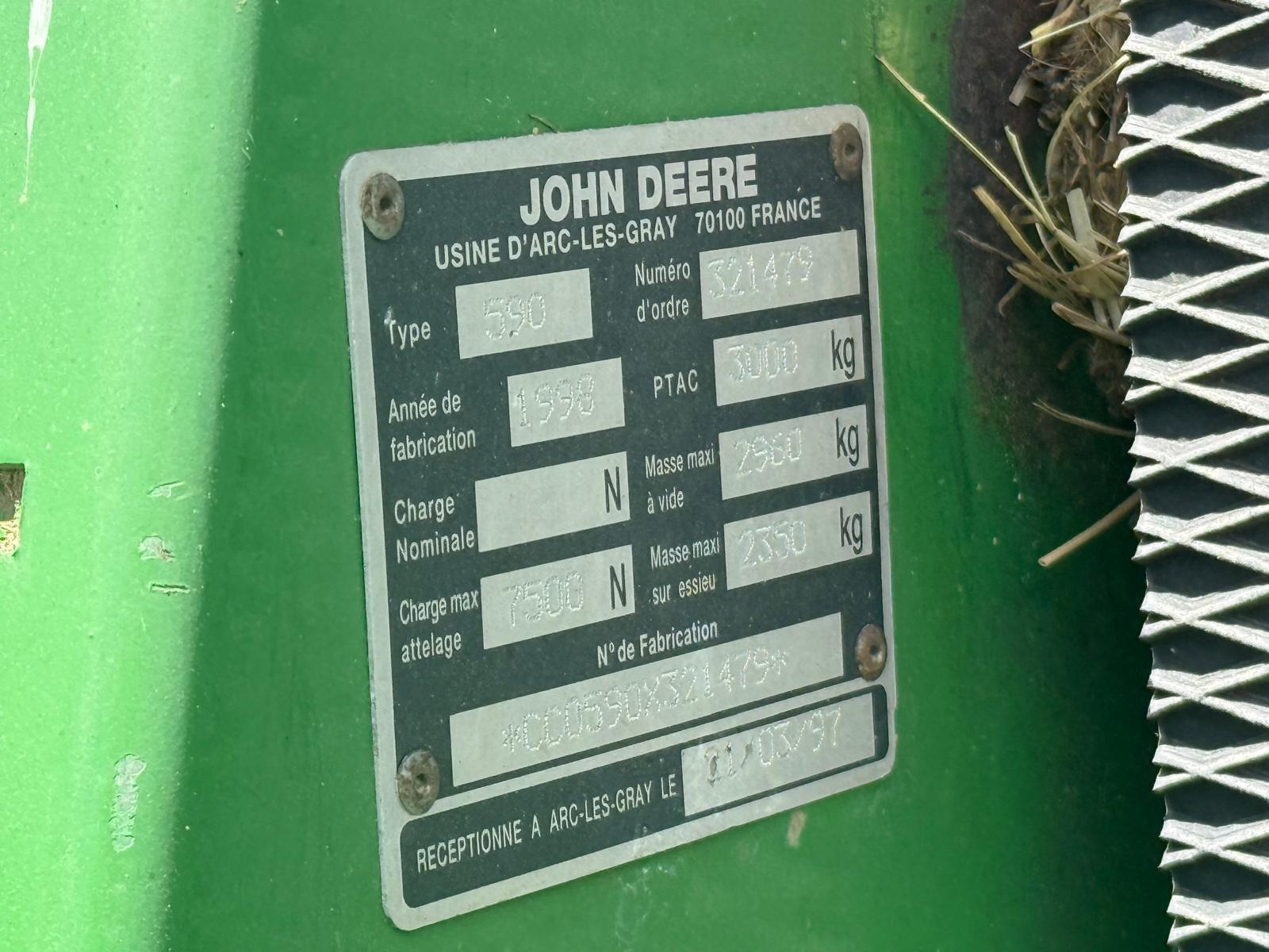 John Deere 590 687777584436639577911 © GM Bilder