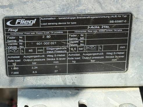 Fliegl DPW 210 Ballentransporter  68908822566529058 © GM Bilder