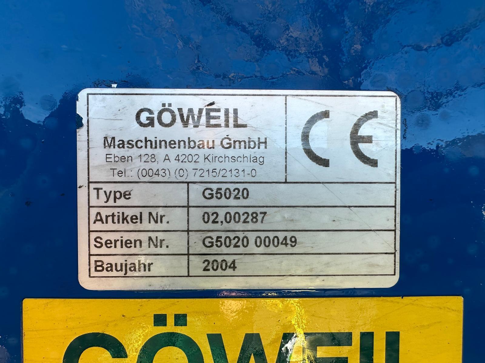 GÖWEIL G 5020 Wickelmaschine 690141080824113 © GM Bilder